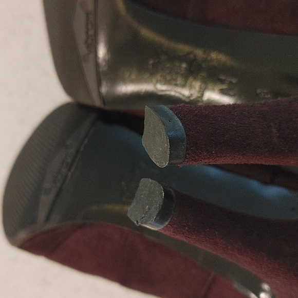 YSL Brown suede heels. Size 6.0 - Picture 5 of 10